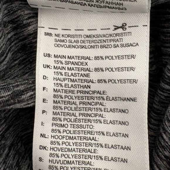 Adidas Women’s XL ClimaLite High Rise Leggings Ankle Gray Pull On 27” Inseam - Picture 5 of 13